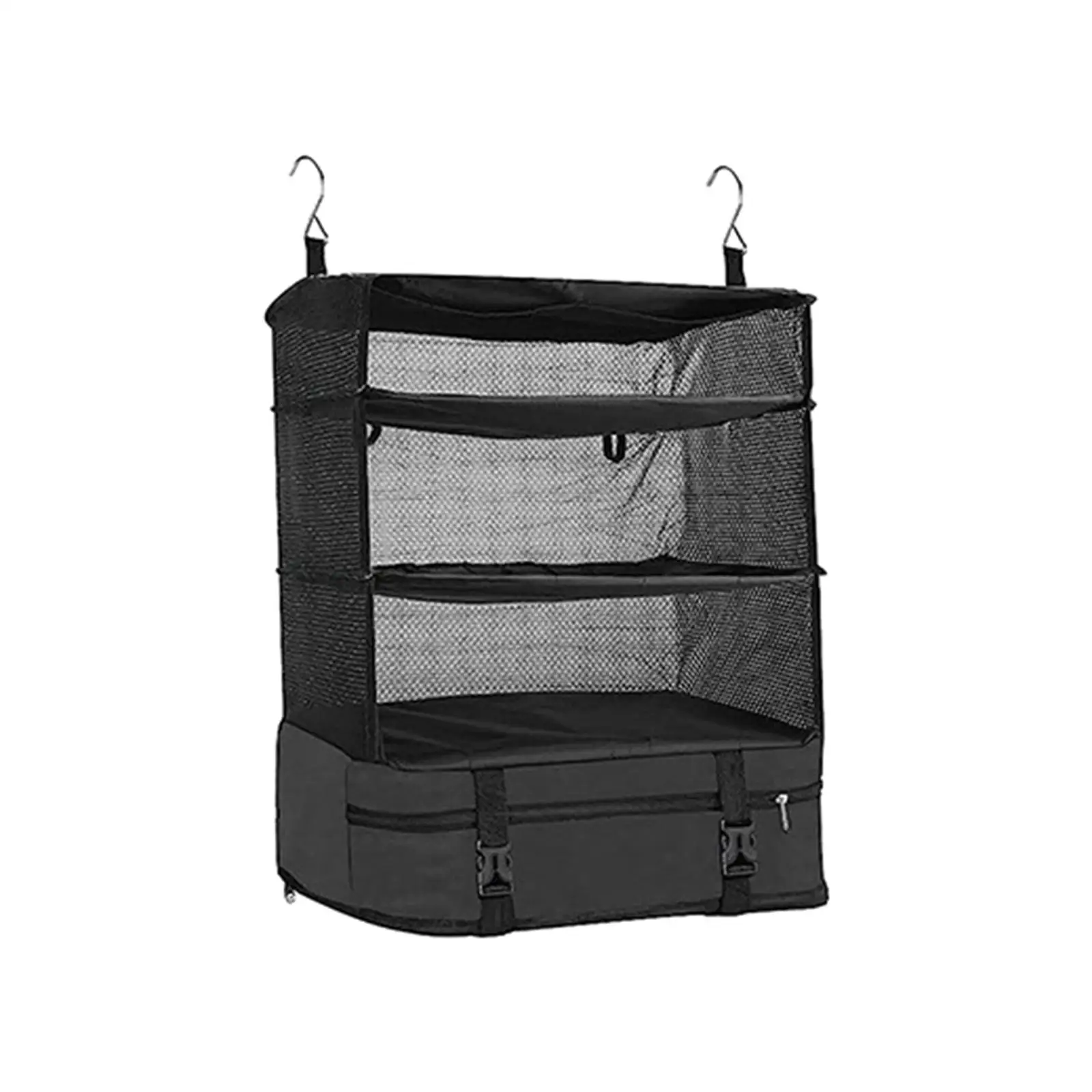 Hanging Travel Garment Shelves Travel Bags 3 Tier Hanging Closet Carry on Suitcase Packing Cubes for Travel Essentials