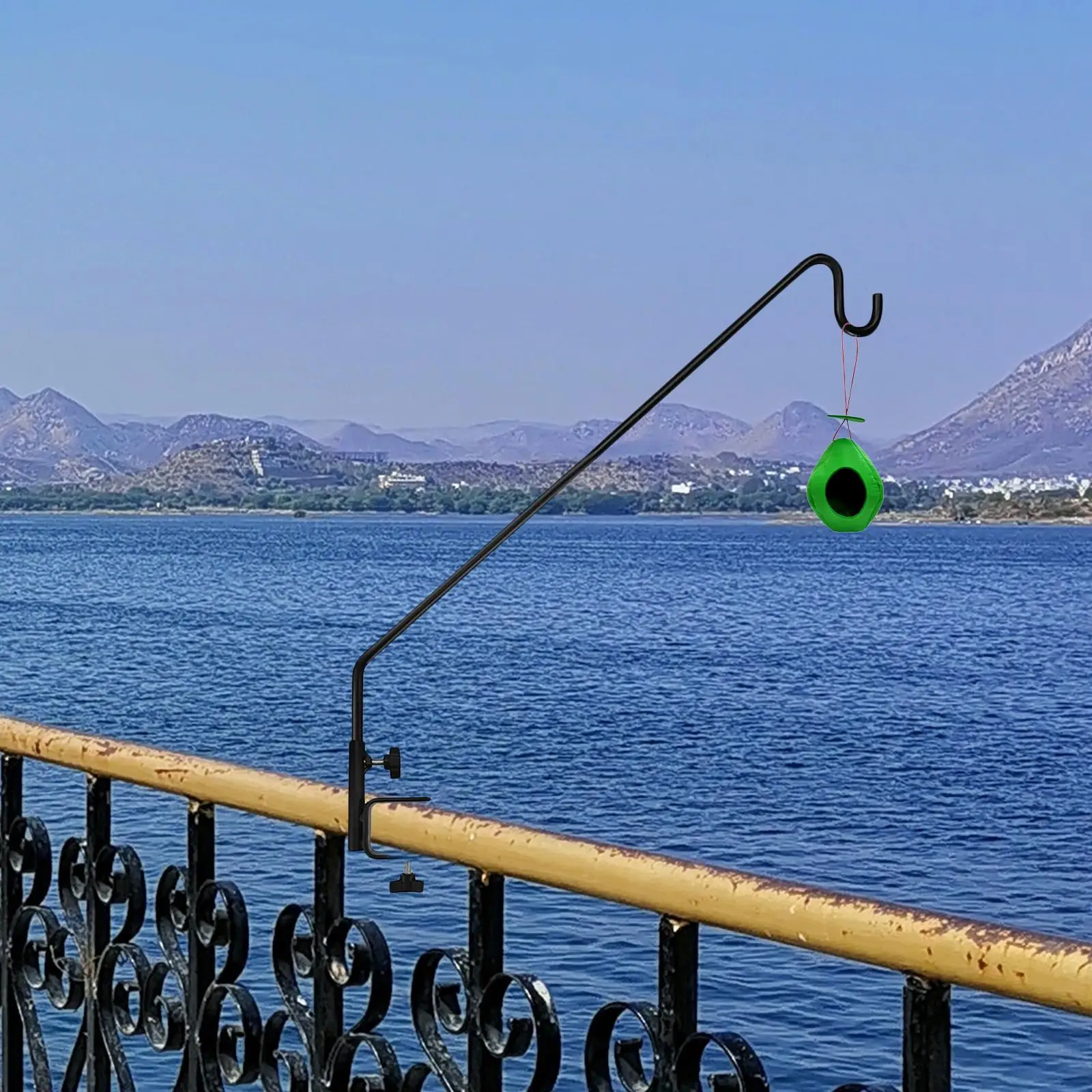 Deck Hooks Hanging Bird Feeder Adjustable Multifunctional for Bird Feeders Shepherds Lanterns