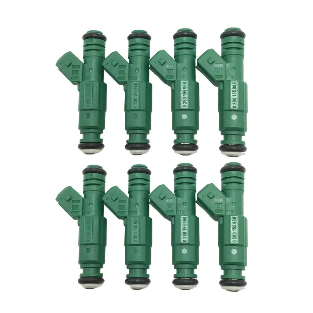 8 PCS Car Fuel Injector Nozzles 0280155968 for Bosch LT1 for Mustang 0280150558 M-9593-F302 Acceories