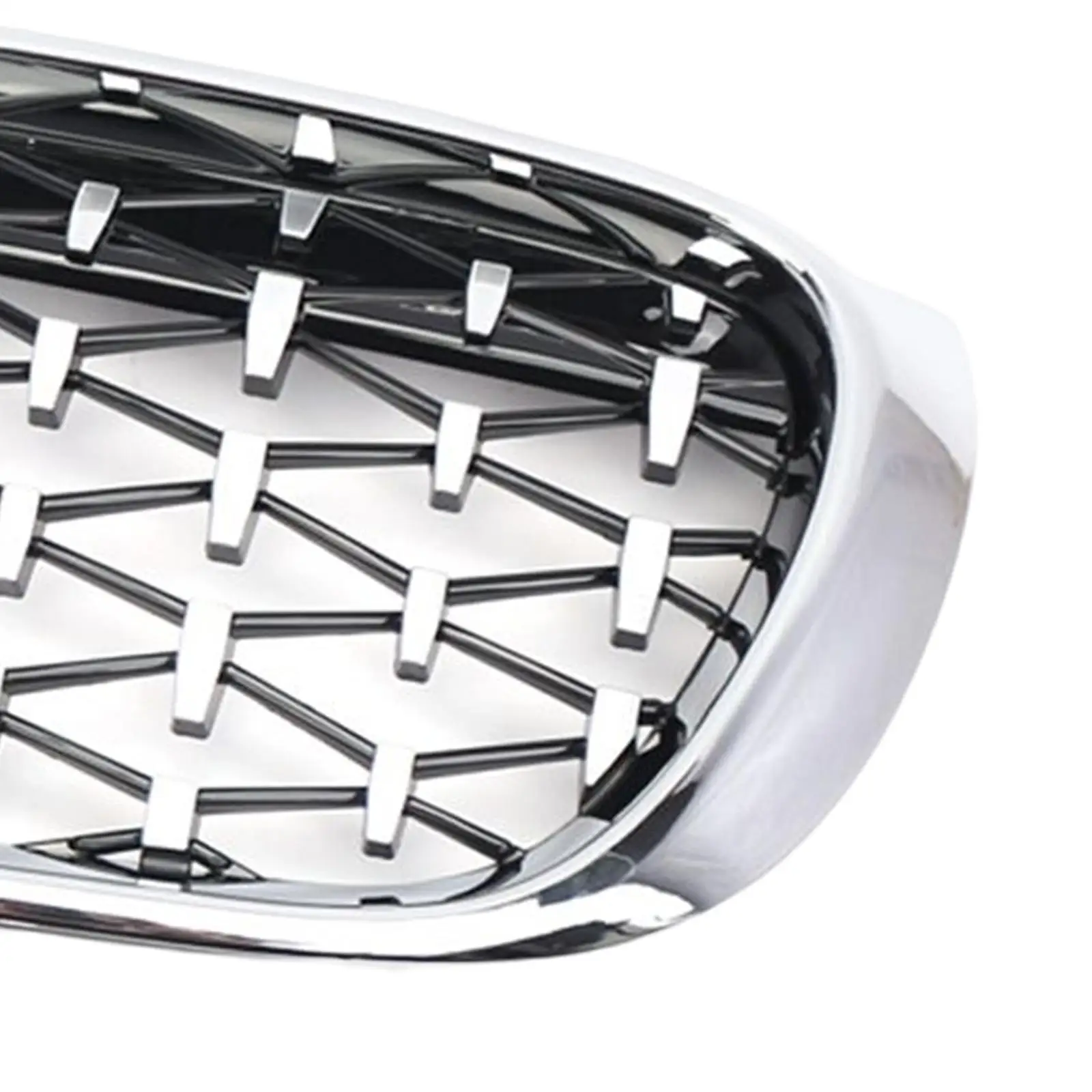 Front Black Kidney Grille Grill Easy Installation Replaces Durable 51137367422