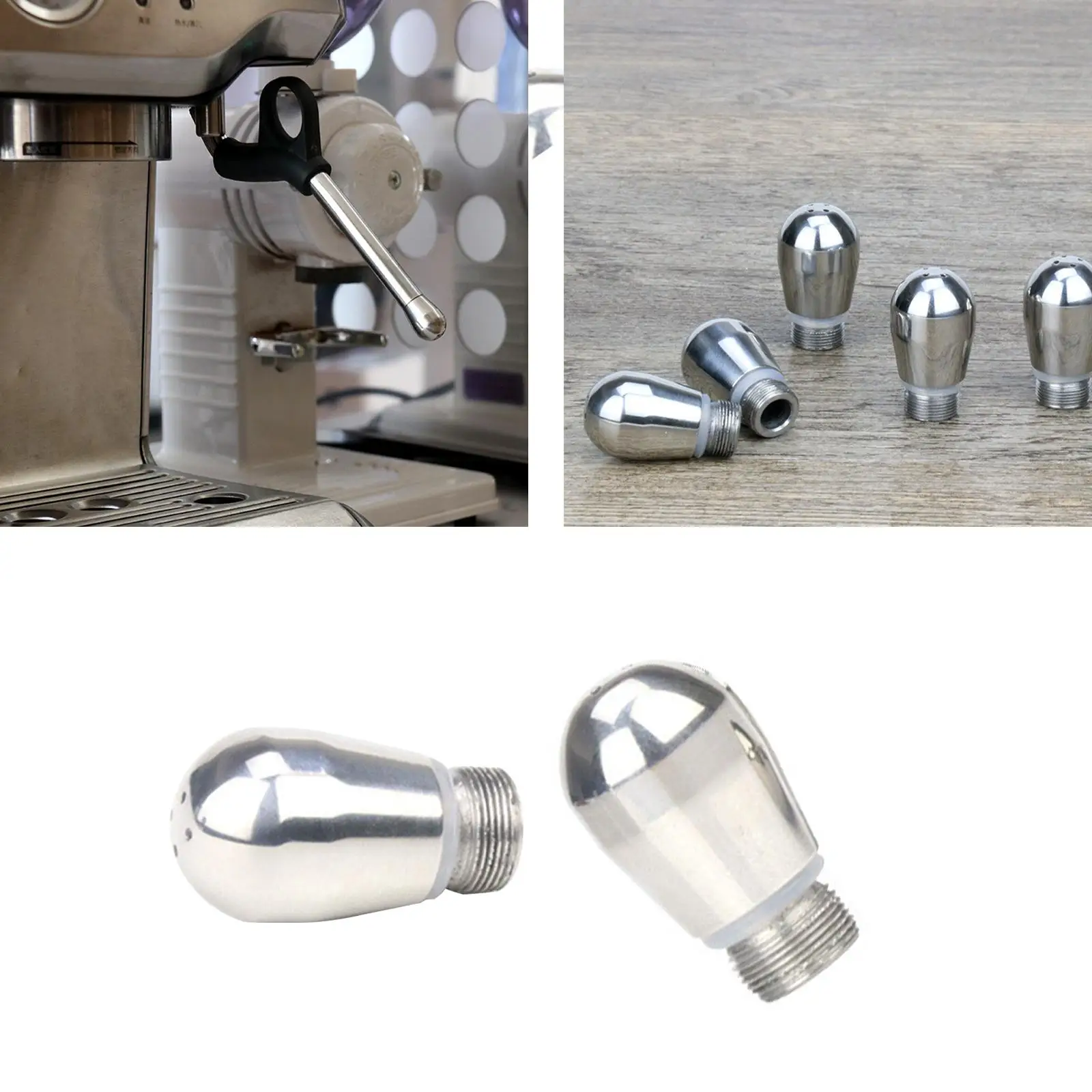Coffee Machine Steam Nozzle, Milk Foam Spout for Kitchen Cafe Milk Shop Accessory