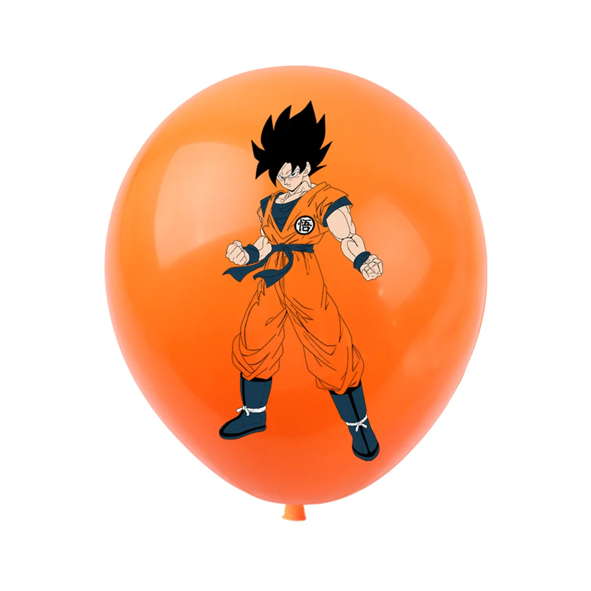 Dragon Ball Z Birthday Party Decoration Anime Tableware Invitation Cards Banner Backdrop Poster Cake Topper Number Balloon Set