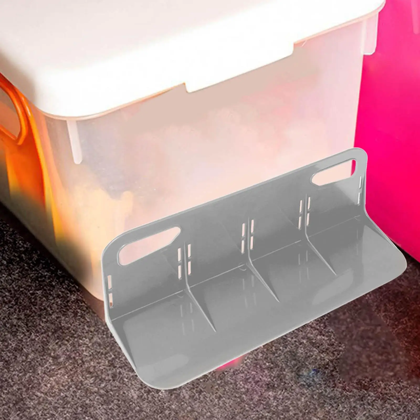 Car Trunk Rack Holder PP Anti Slip Luggage Box Stand Fixed Frame Fixed Sundry Rack Fits for Protection for Drink Food Fruits