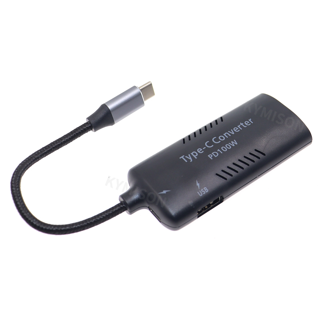 100w universal usb tipo c pd adaptador