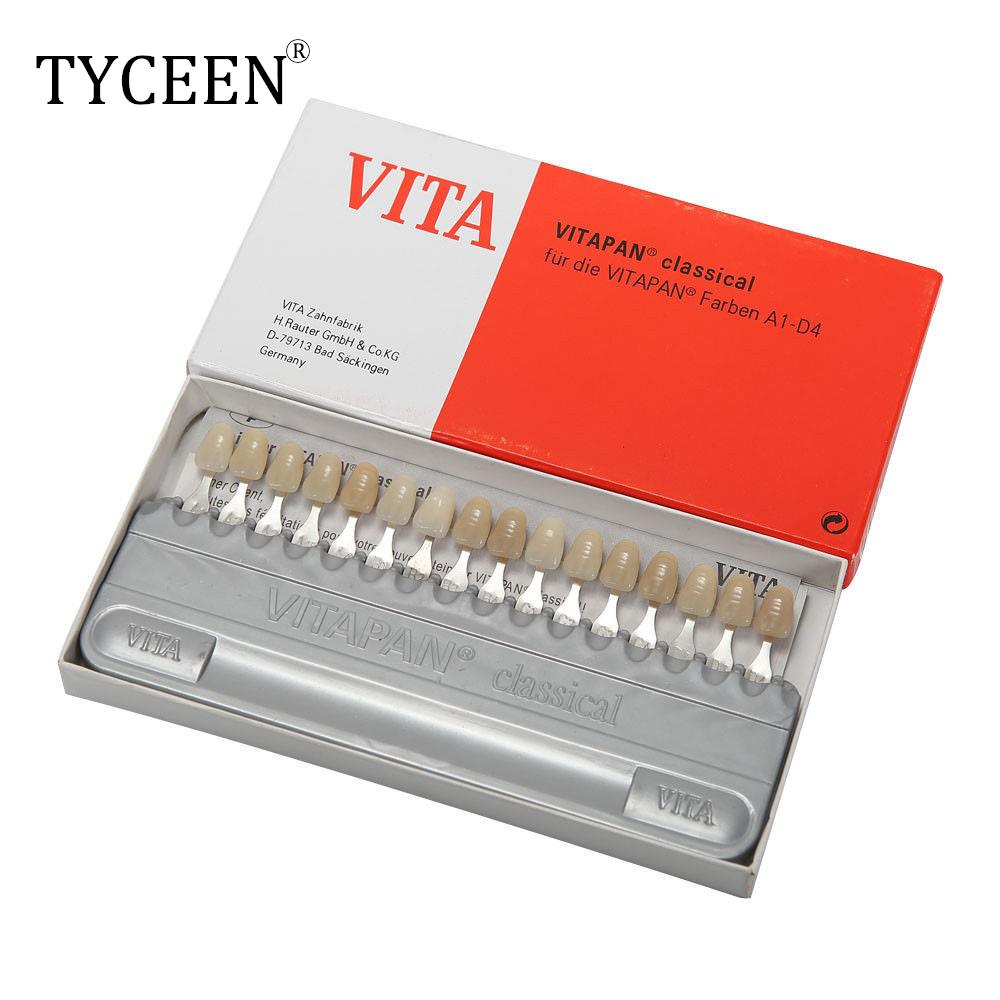 Best of High Quality Dental Equipment Teeth Whiting Porcelain VITA Pan Classical 16 Colors Guide Vita Tooth Model Colorimetric Plate Reviews & Tips