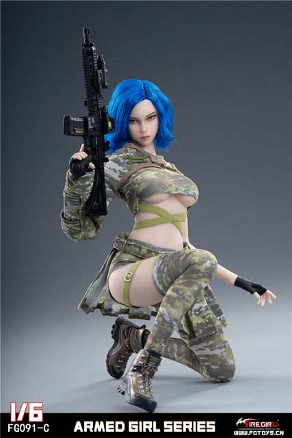 Fire Girl Toys 1/6 FG091 Armed Girl Series Fit 12''TBL S10D