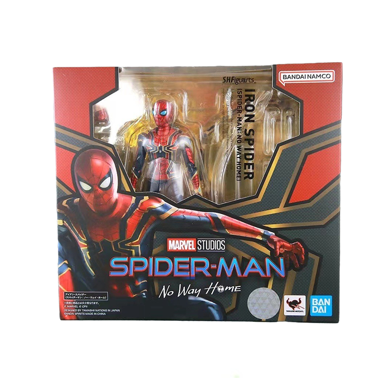 Iron Spider Sh Action Figure | Anime Action Figure Toy | Spider Man Bandai  - Bandai 3 - Aliexpress