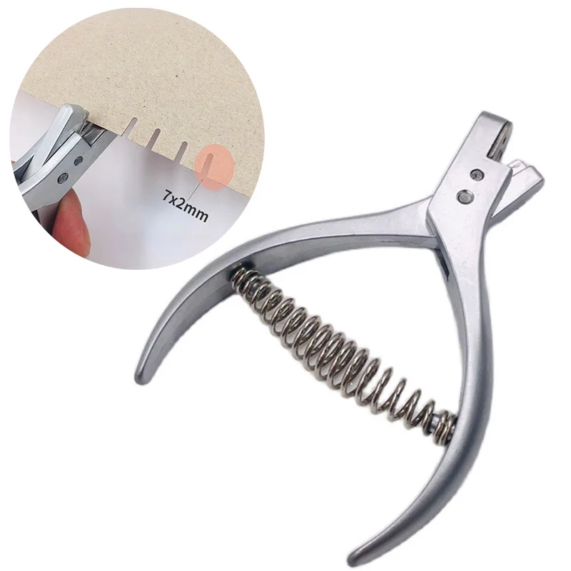 Description Picture 2 of itemTailors Designer Garment Pattern Notcher Paper Punch Sewing Pliers Punch Marker Pattern Hole Notches Punch Tool 1Pc