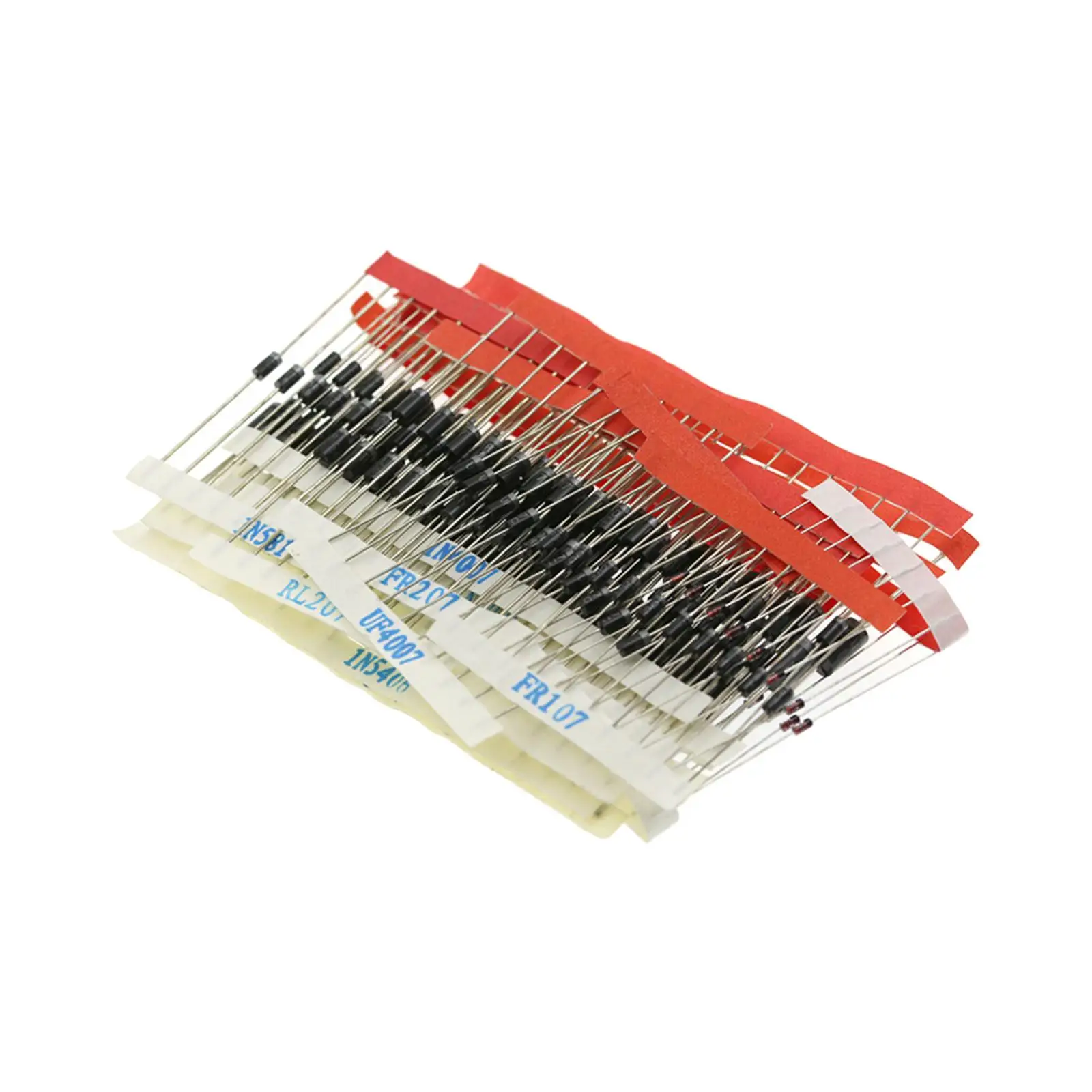 200Pcs 14 Values Diode Assorted Components Diodes Assorted Kit 1N4148 1N4001