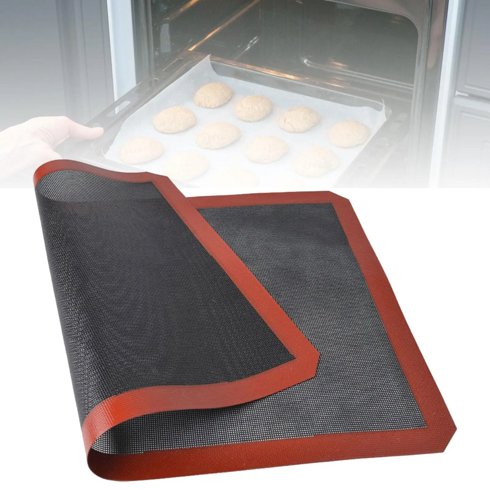 Baking Sheet Mat Breathable Oven Liner Baking Supplies Multifunction Cookie Mat Mat for Home Restaurantchen Tool