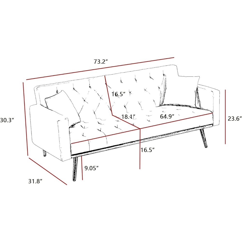 Title 2, Lifeand Convertible Folding Futon Bed,Sleeper S...