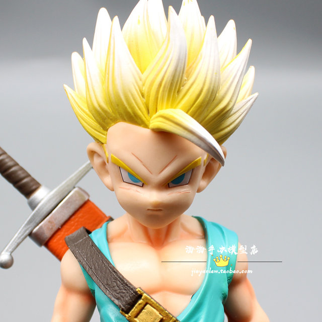 Filho Gohan Trunks Goten Figuras De Ação Anime Bonecos De Bola De Dragão  Brinquedos - Escorrega o Preço