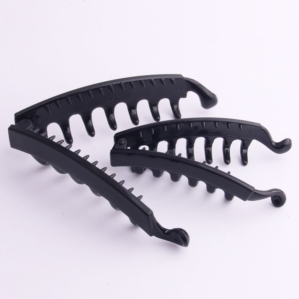 Best of 1Pcs Hairpin Black Banana Women Hair Clips Plastic Solid Ladies Hair Claws DIY Pins Makeup Tools Fashion Headwear For Women Girl Reviews & Tips