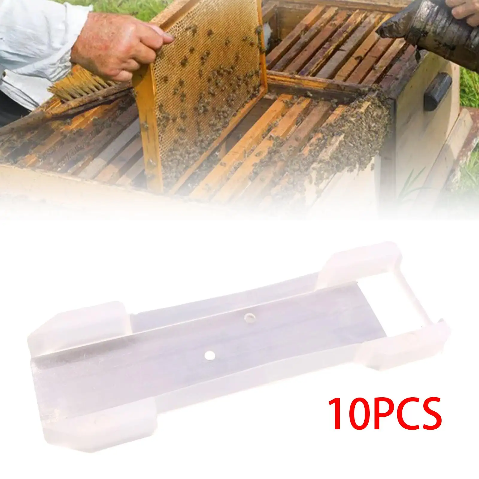 10 Pieces Plastic Beekeeping Hive Frame Crimper Nest Box Tight Yarn Wire Livestock Supplies Bee Hive Hand Tool Beekeeper Tool