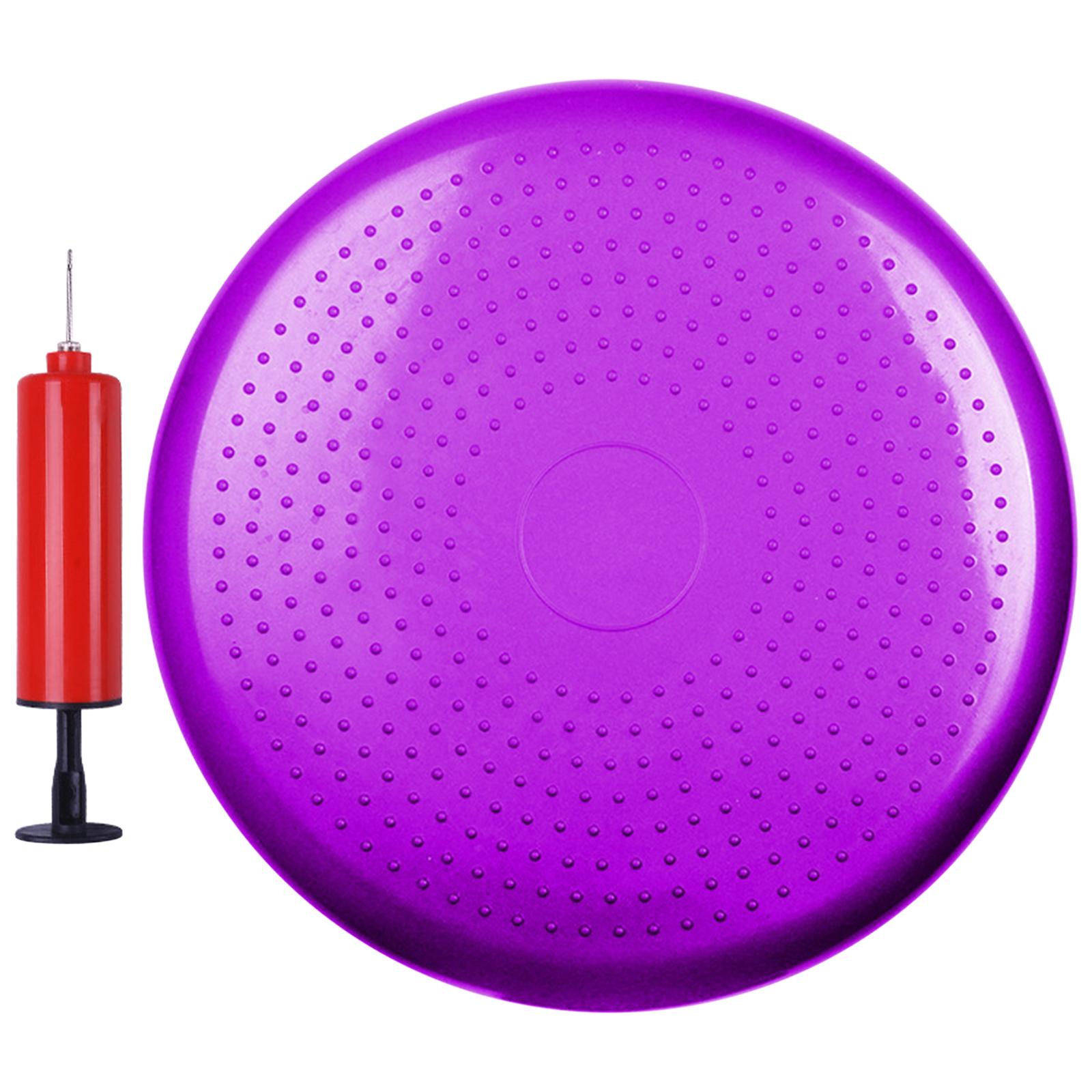 Description Picture 3 of itemYoga Balance Ball Gym Inflatable Stability Wobble Training Balanced Cushion Fitness Massage Pad Mat Disc Cushion