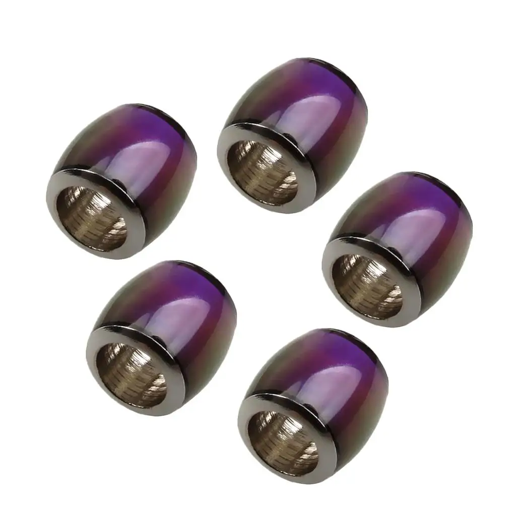 5pcs 7x7mm Mood Loose Beads Barrel Spacers DIY Findings Lucky Charms Pendant