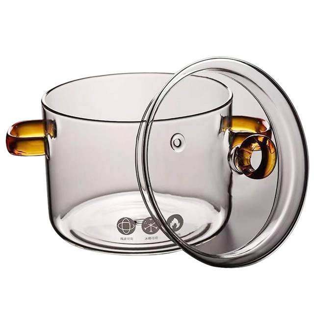 Heat-resistant Transparent Cooking Pot  –  ShopJillionTrinkets