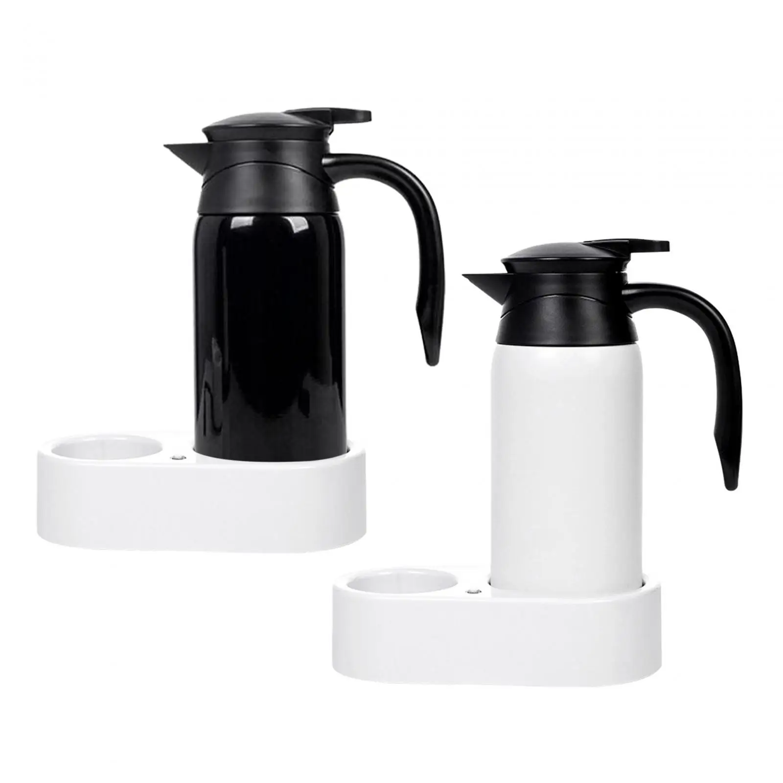 Car Heating Drinking Cup Travel Kettle 800ml Durable 304 Stainless Steel