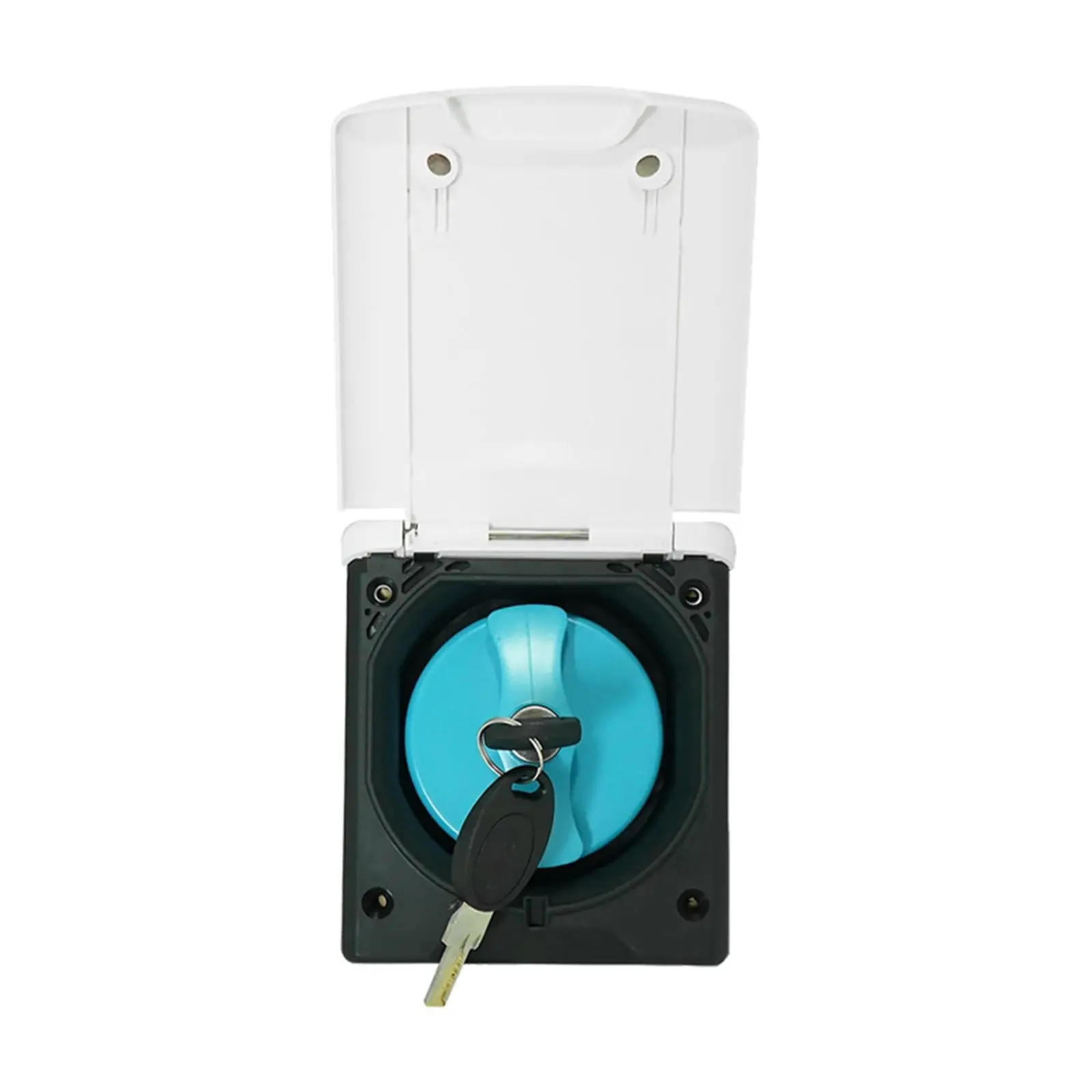 RV Camper Gravity Water Inlet Hatch Lock with Keys Lockable Durable