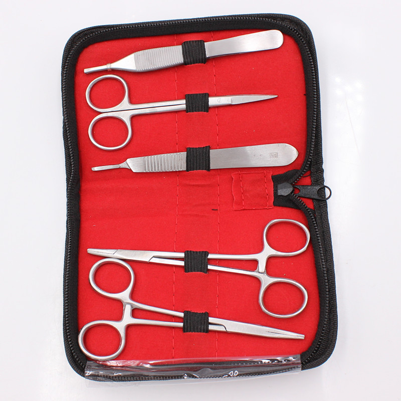 Best of Stainless Steel Dental Surgical Tissue Tweezer Set Surgical Scissors Oral Surgery Tools Forcep Extraction Hemostat Dentist Surgi Reviews & Tips - Image 4