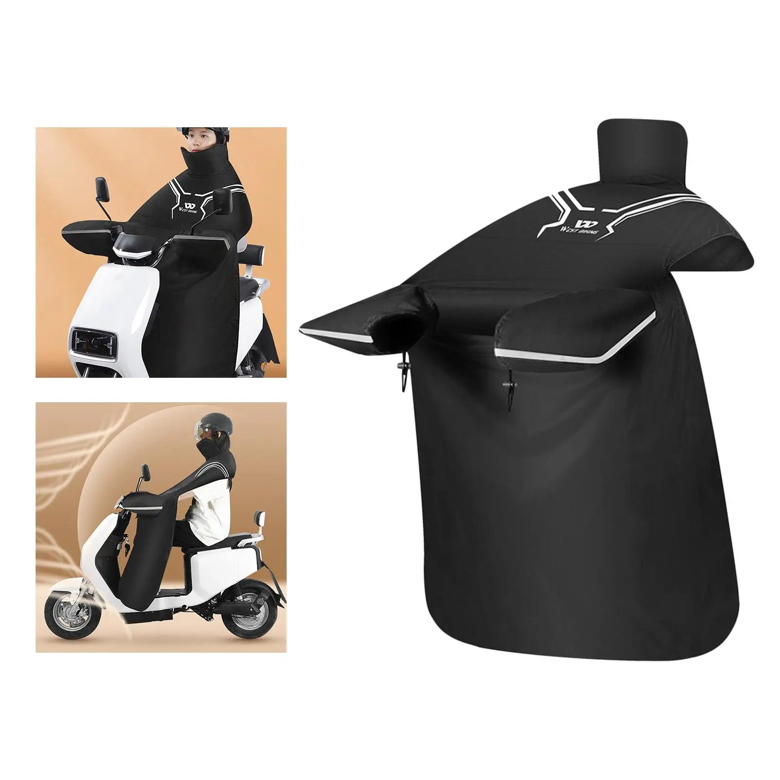 Motorcycle Scooter Apron protection Winter Warmer Knee Waterproof