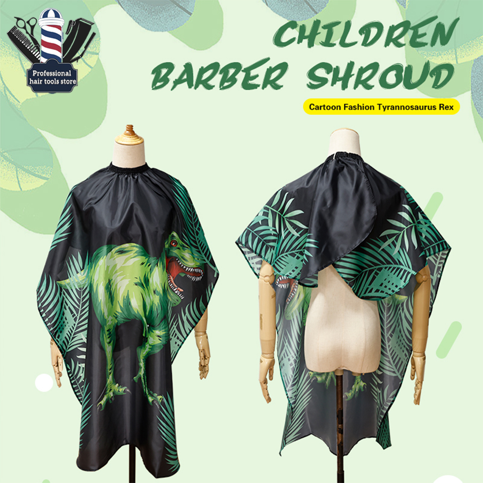 Best of Kids Hair Cutting Cape Gown Hairdresser Barber Apron Hairdressing Children Girls Boys Hair Cut Cloak Polyester Cover Reviews & Tips