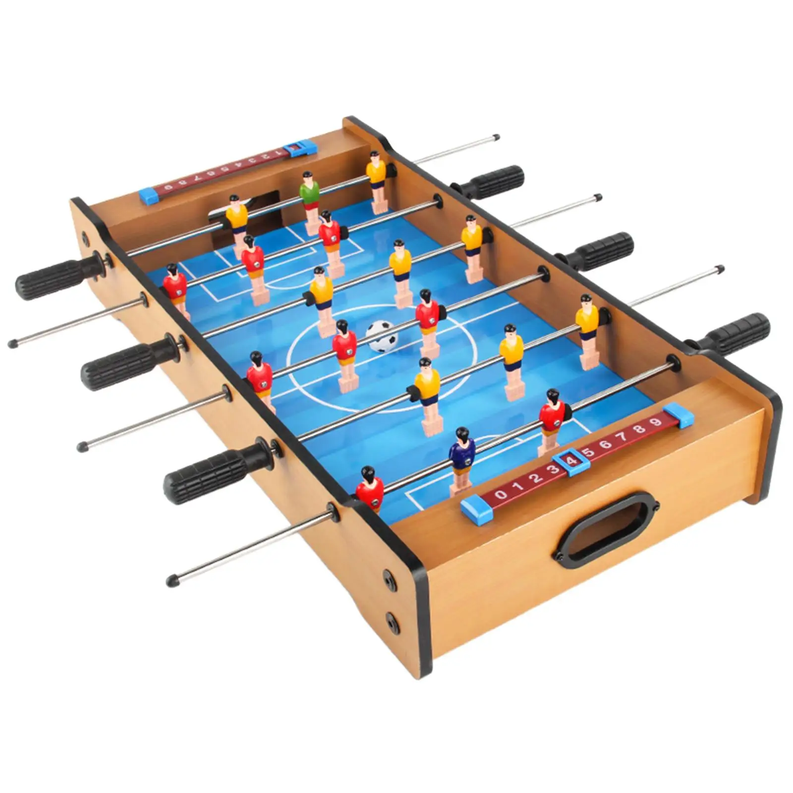 Portable Soccer Hockey Game Set Interactive Family for Kids Two players Adults