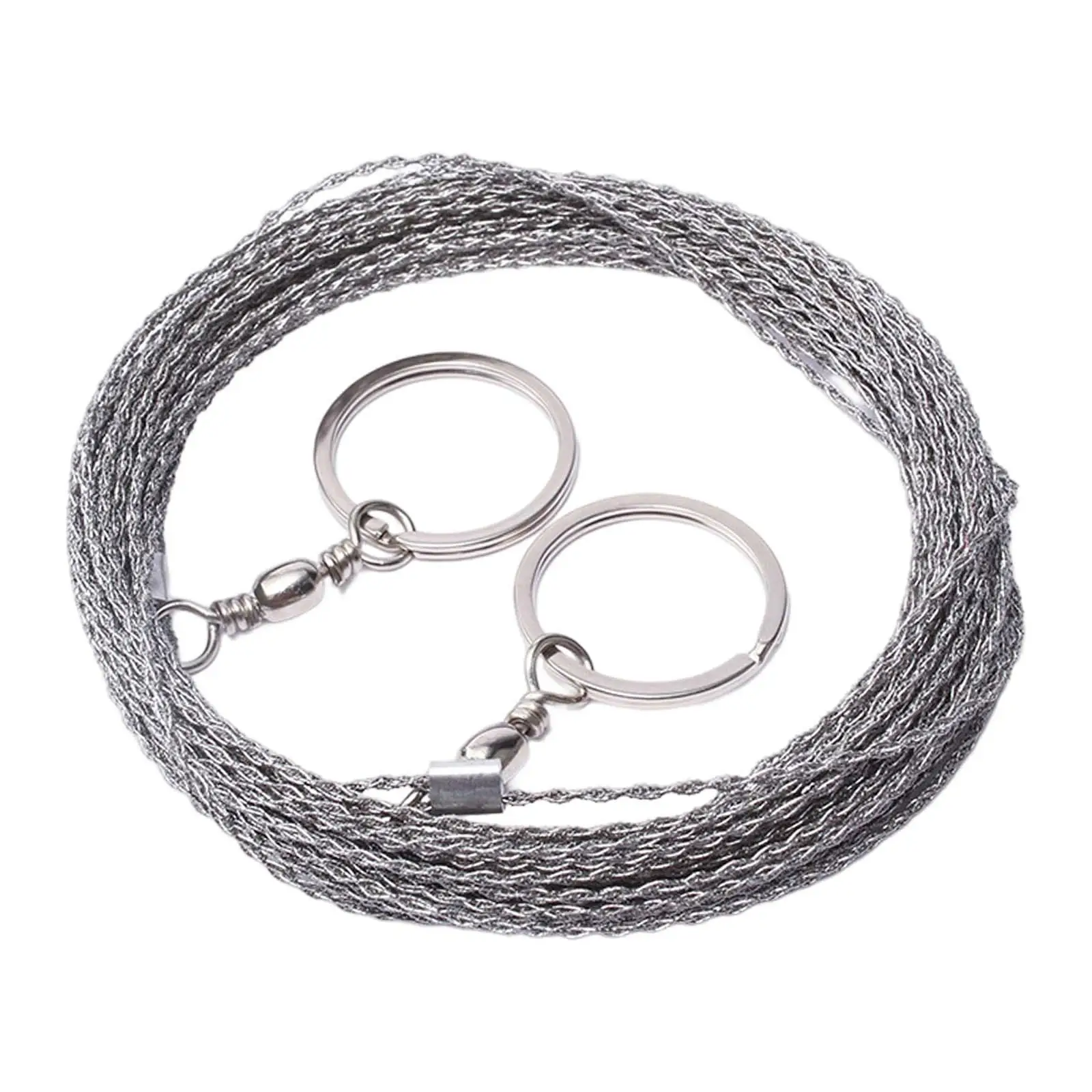 Wire Saw for Wood Survival Flexible Wood Heavy Duty Rope Saw Pocket Wire Saw for Travel Backpacking Emergency Camping