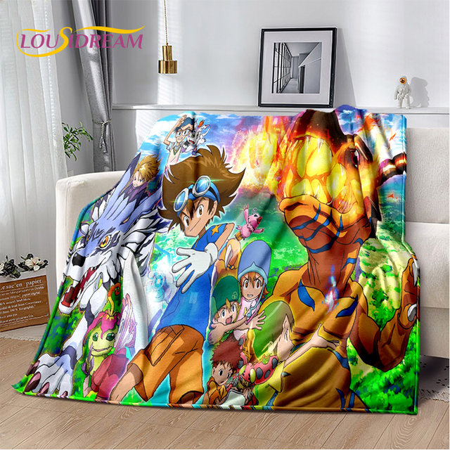 Sanrio x digimon outlets blanket