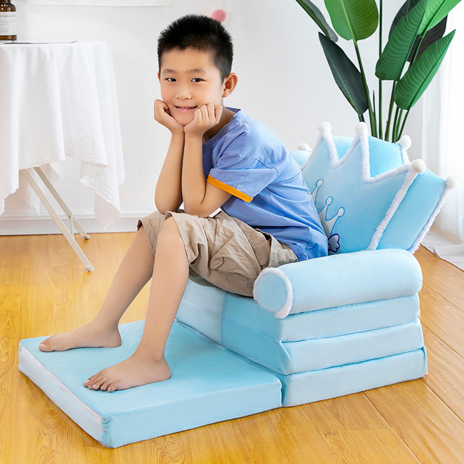 Cute Couch Chair Cover Boys Girls Couch Cover Plush Children Couch Backrest Armchair Slipcover for Home Playing Room