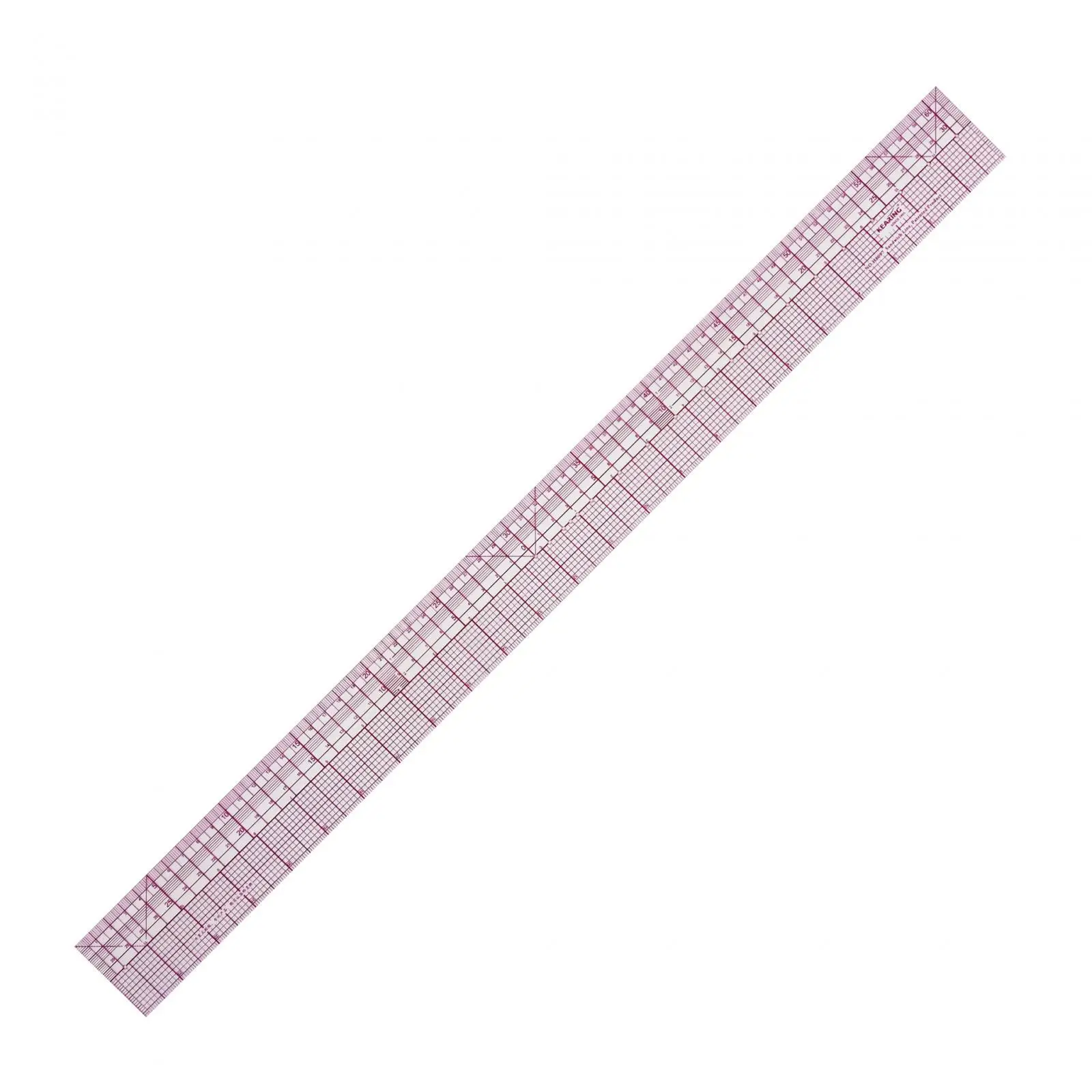 Sewing Cutting Ruler 24inch Acrylic Ruler for Measuring Home Clothing Making Quilting Precision Measurements Sewing Accessories