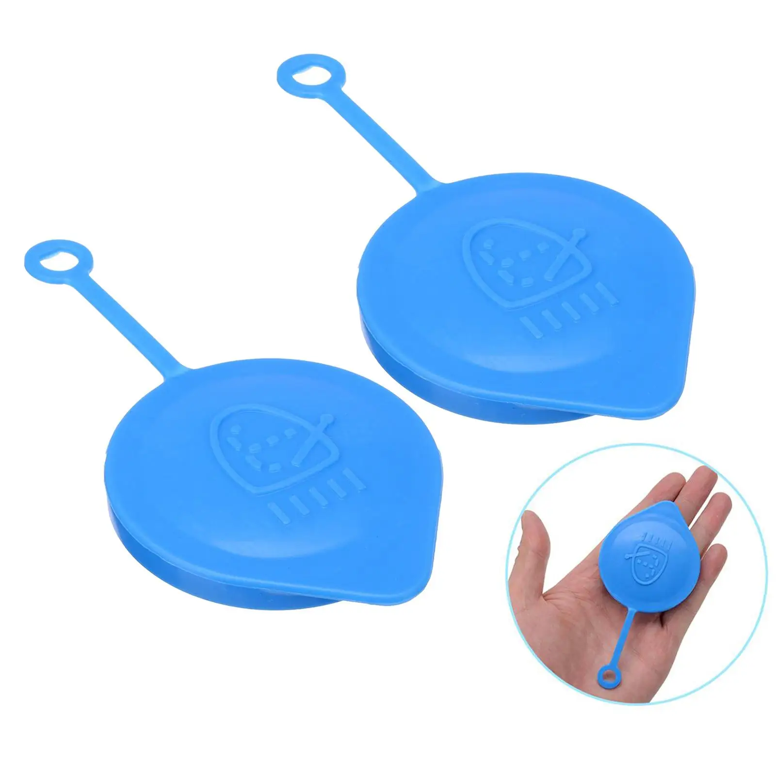 2pcs Blue  Windshield Washer BottleLid Replacement for  2009-2011