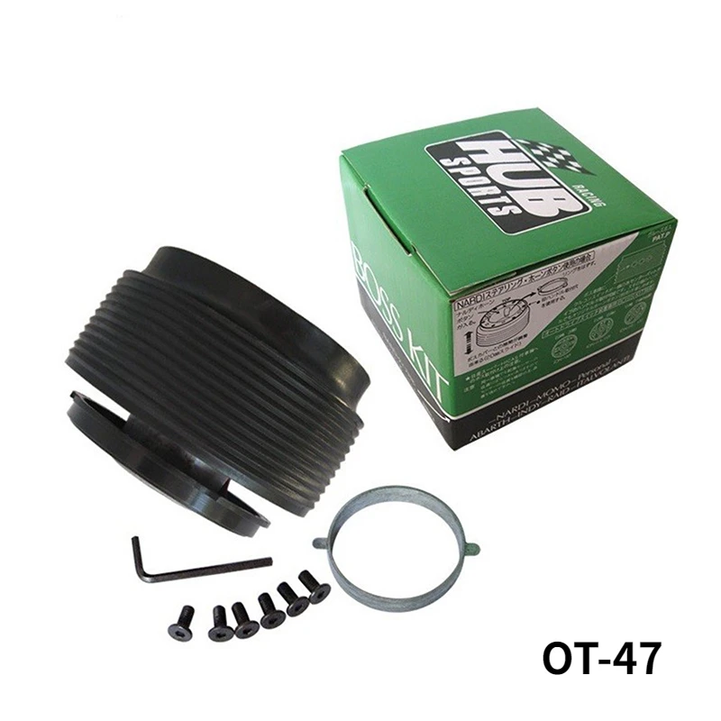 Adaptador de volante deportivo negro