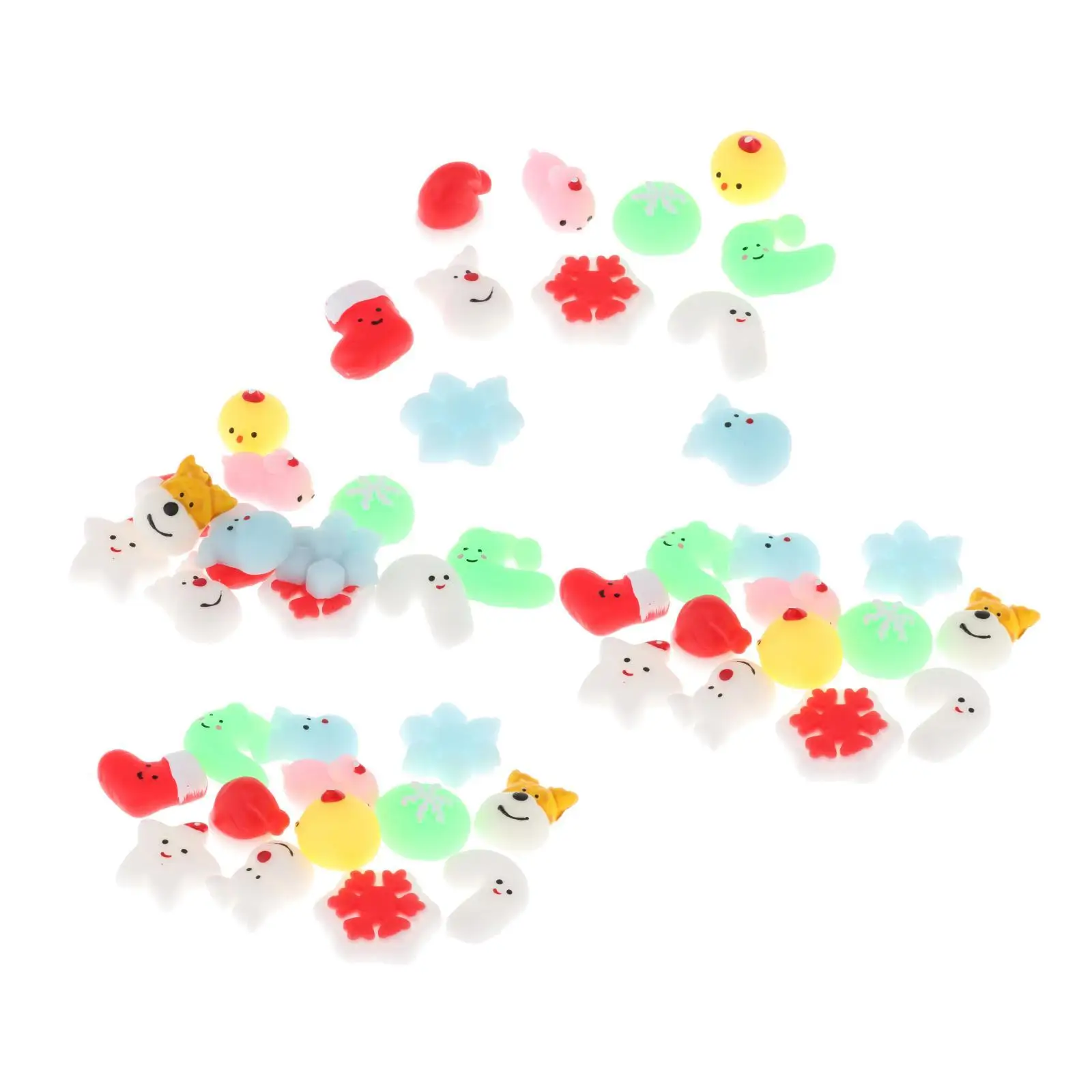 50 Pieces Mini Squeezing Toys Interesting for Stocking Stuffers Party Favors