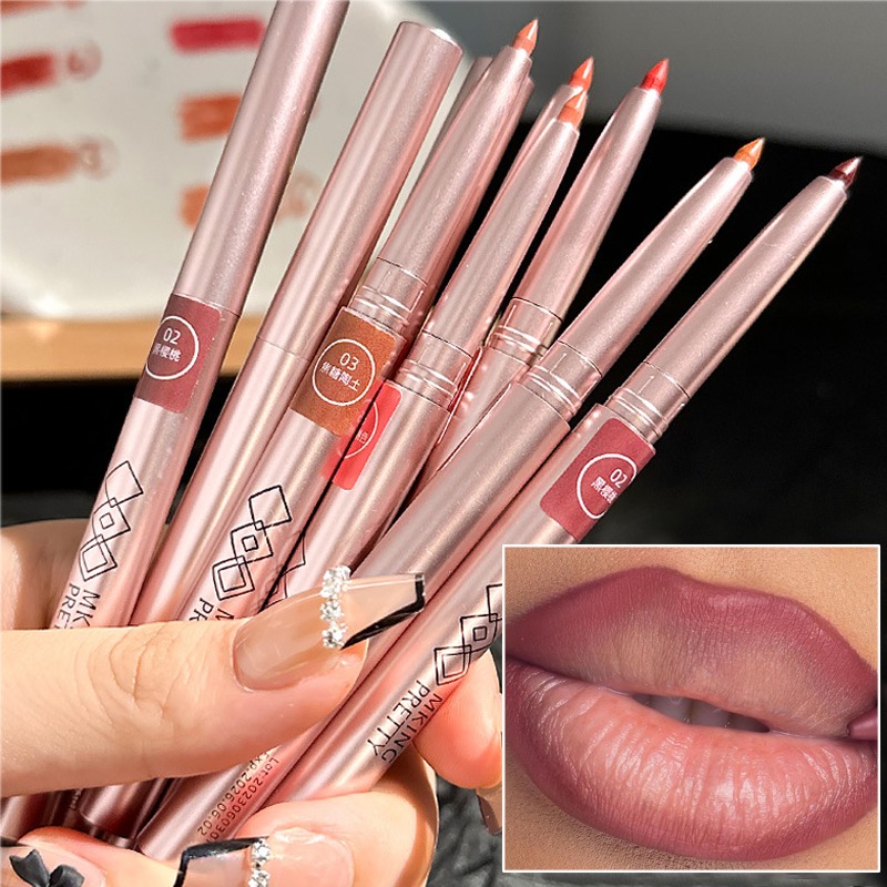 Best of Nude Brown Pink Lipliner Pencil Waterproof Lasting Non-stick Cup Moisturising Lip Liner Pen Matte Lips Makeup Lipstick Cosmetic Reviews & Tips