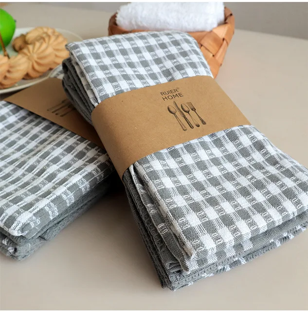 Leadingstar 10pcs Practical Durable Soft Fiber Cotton Face Hand Cloth  Towels Washcloths