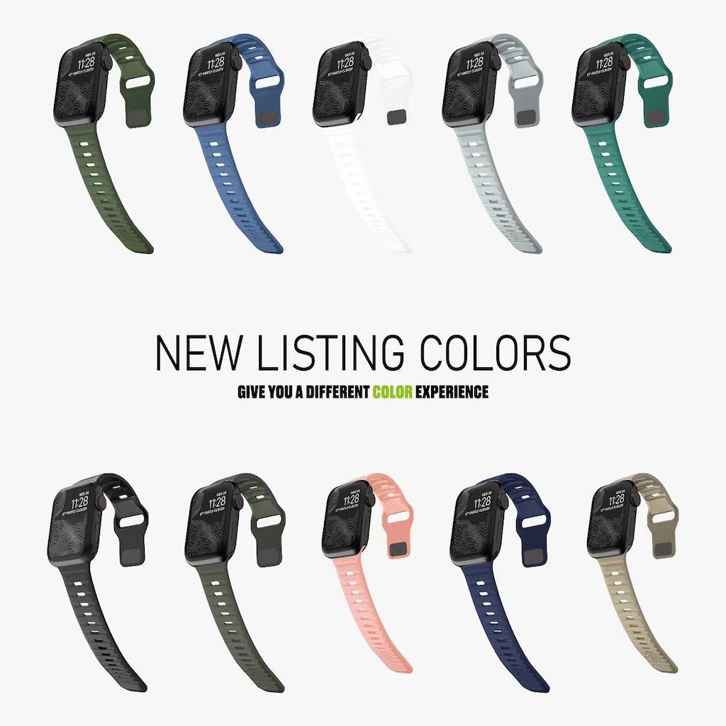 Sportarmband für Apple Watch Band 44mm 49mm 45mm 42mm 41mm 40mm Zubehör Correa Armband iWatch Series 8 7 6 5 4 3 SE Ultra – Detail 14