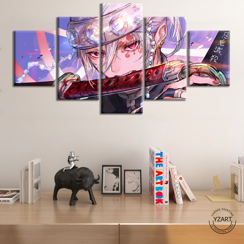 Waliicorners Anime Art Demon Slayer Poster Tengen Uzui Sound Hashira Canvas Anime Poster 7 Safca72aaa4534fc19d1ee3abf1e745f1S