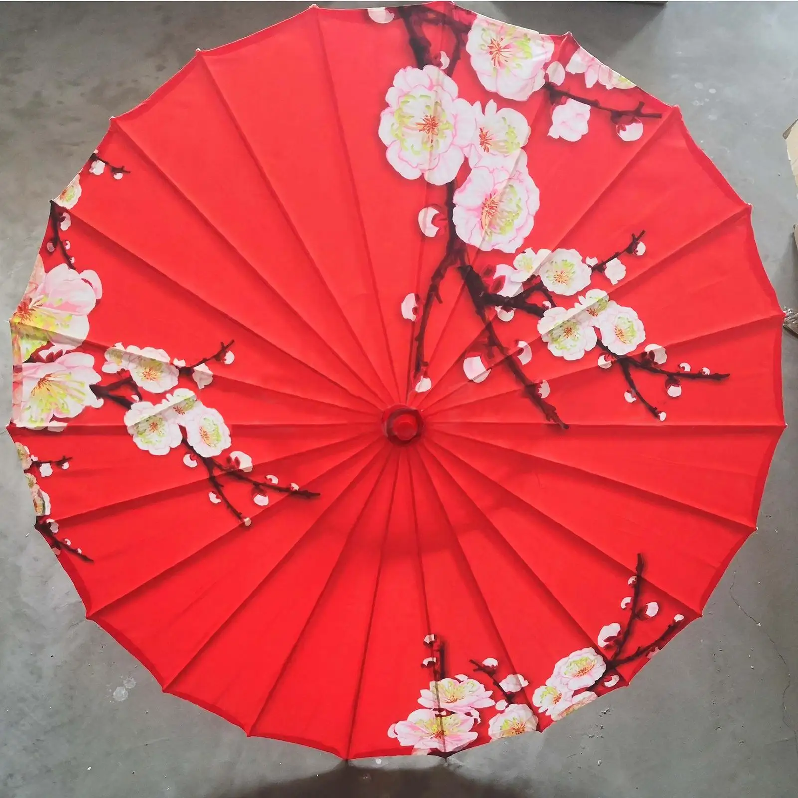 Chinese Style Oiled Paper Umbrella Handmade Oriental Oil Paper Umbrella for