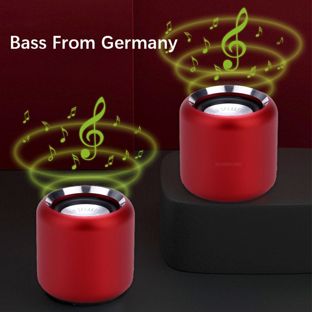 Portable Hi-fi Wireless Bluetooth Speaker With Stereo Metal Subwoofer_voghion.com