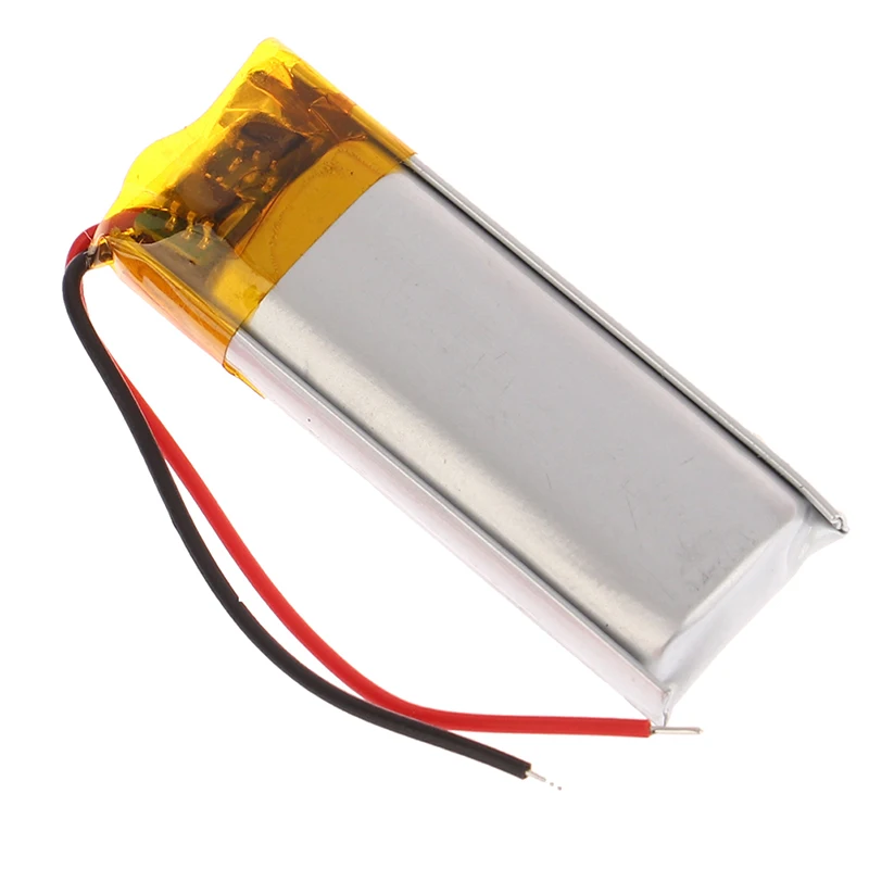 Batterie Lipo 701230 3.7V 220mAh, Lithium polymère, pour casque Bluetooth,  Dashcam, Microphone sans fil