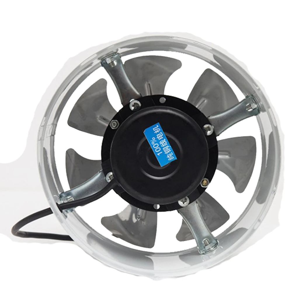 6`` Duct Fan Low Noise HV  Metal Booster Air Blower For Exhaust and Intake