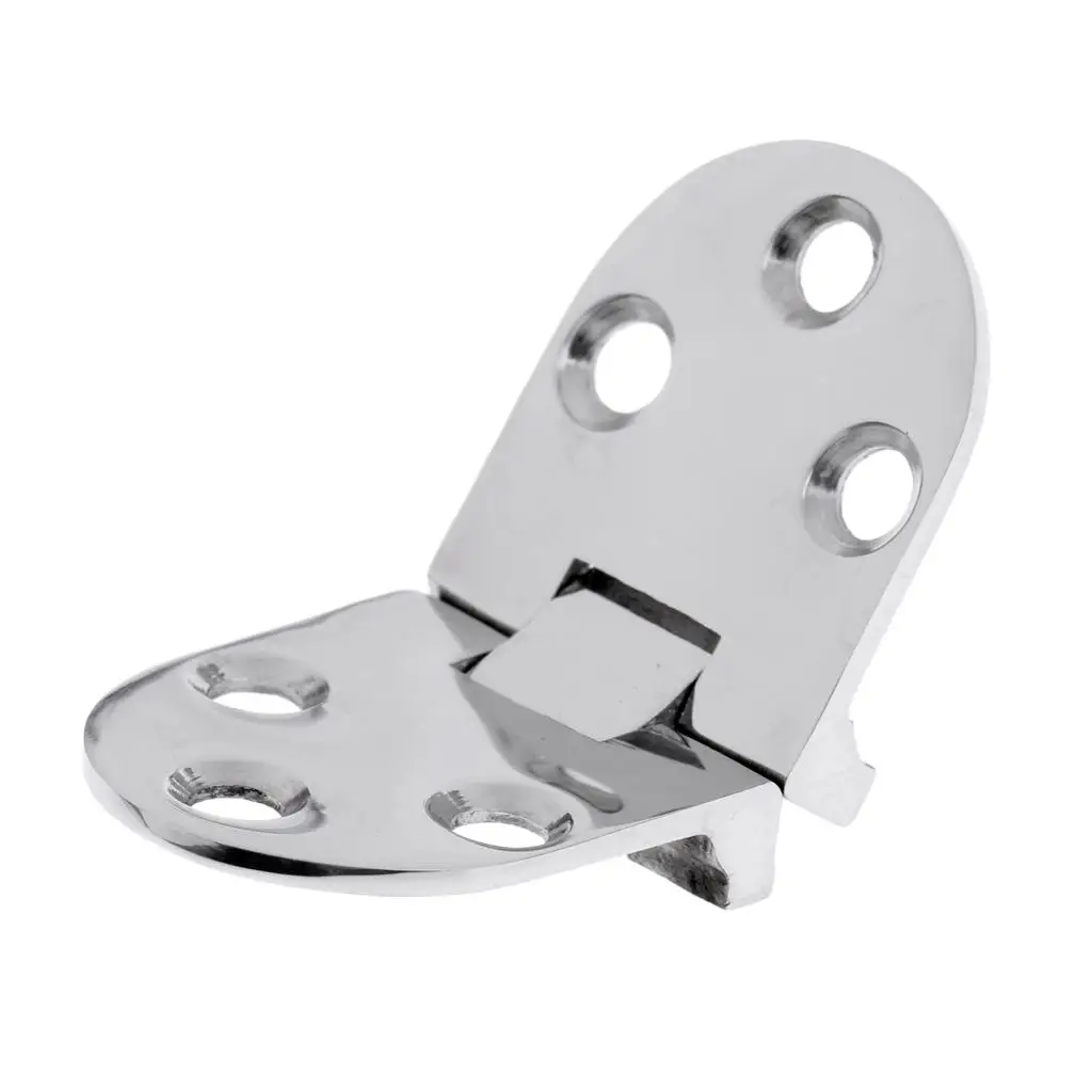 Durable Solid Stainless Steel  Strap Hinge With 6 Holes
