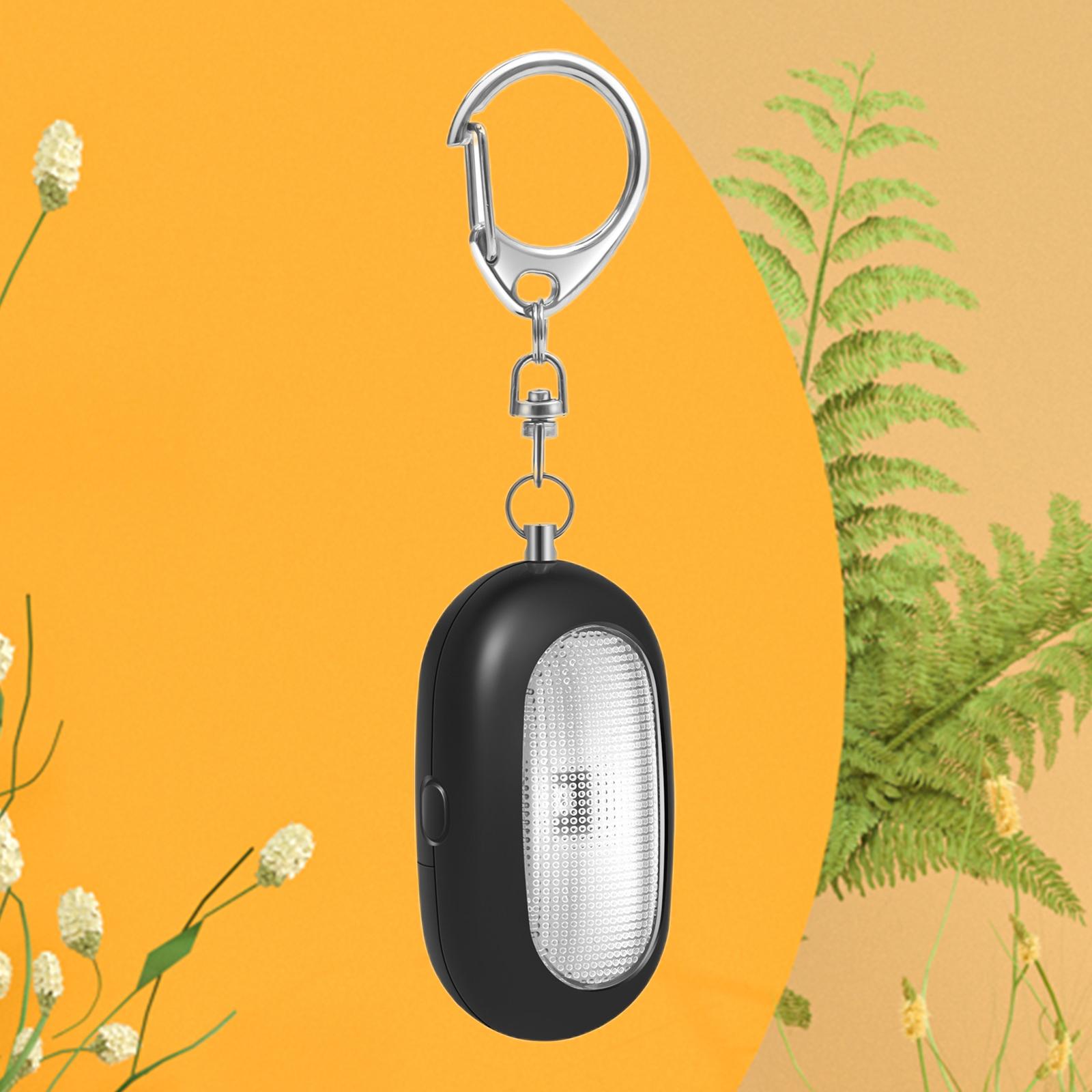 Personal Security Alarm 130dB with LED Light for Girls Women Lightweight Portable Keychain Loud Alarm Keychain Alarm with Hook