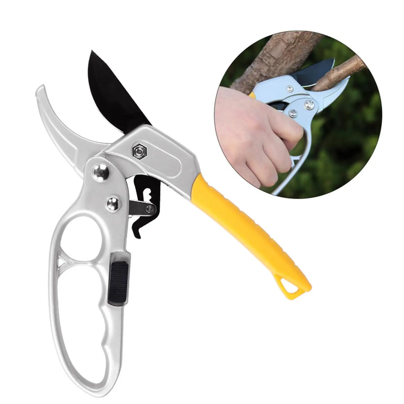 Garden Pruning shear, pruners shear, Angled Hand pruners Trimmer Scissors for Orchard