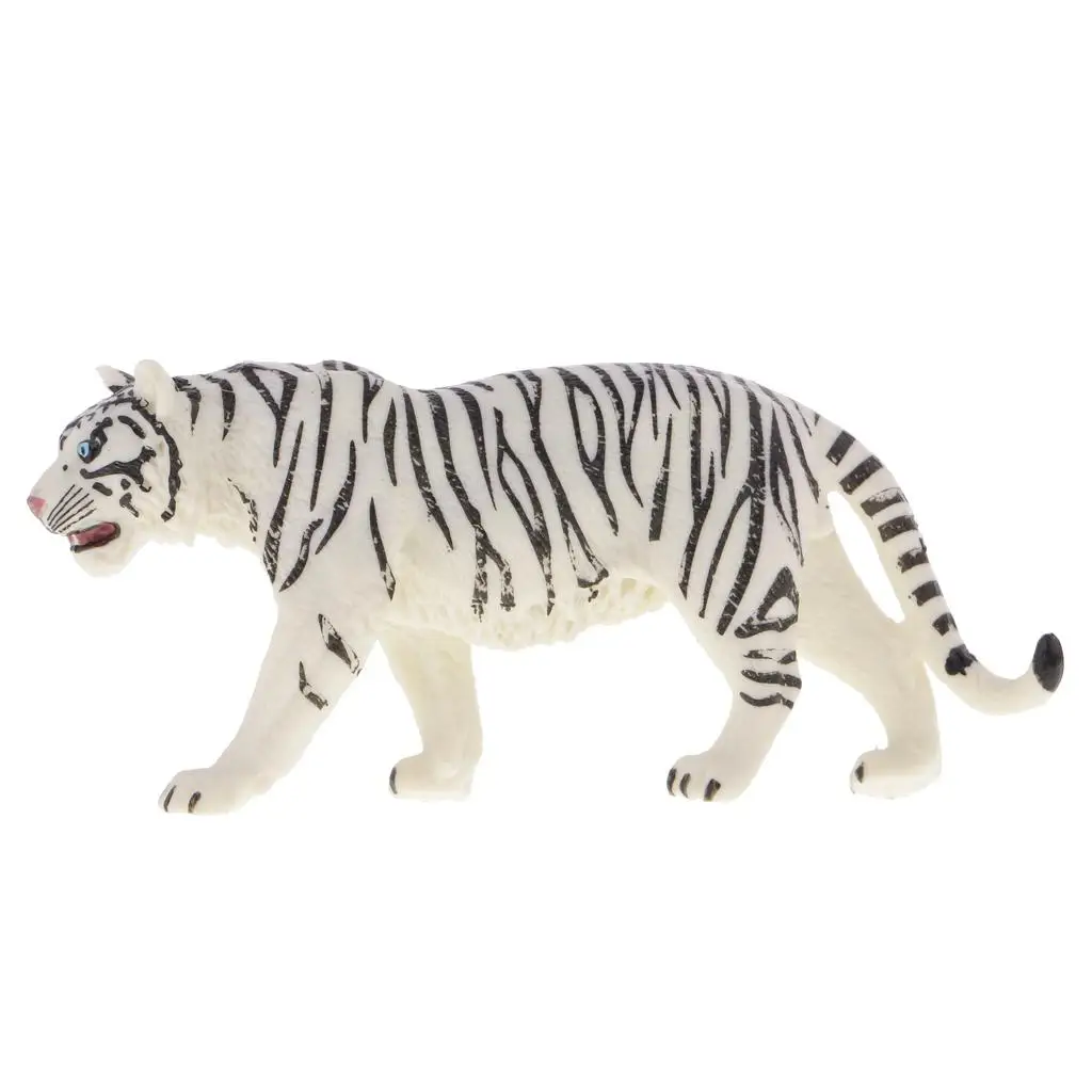 Kids Realistic Animal Model Action Figures Toy Siberian  White