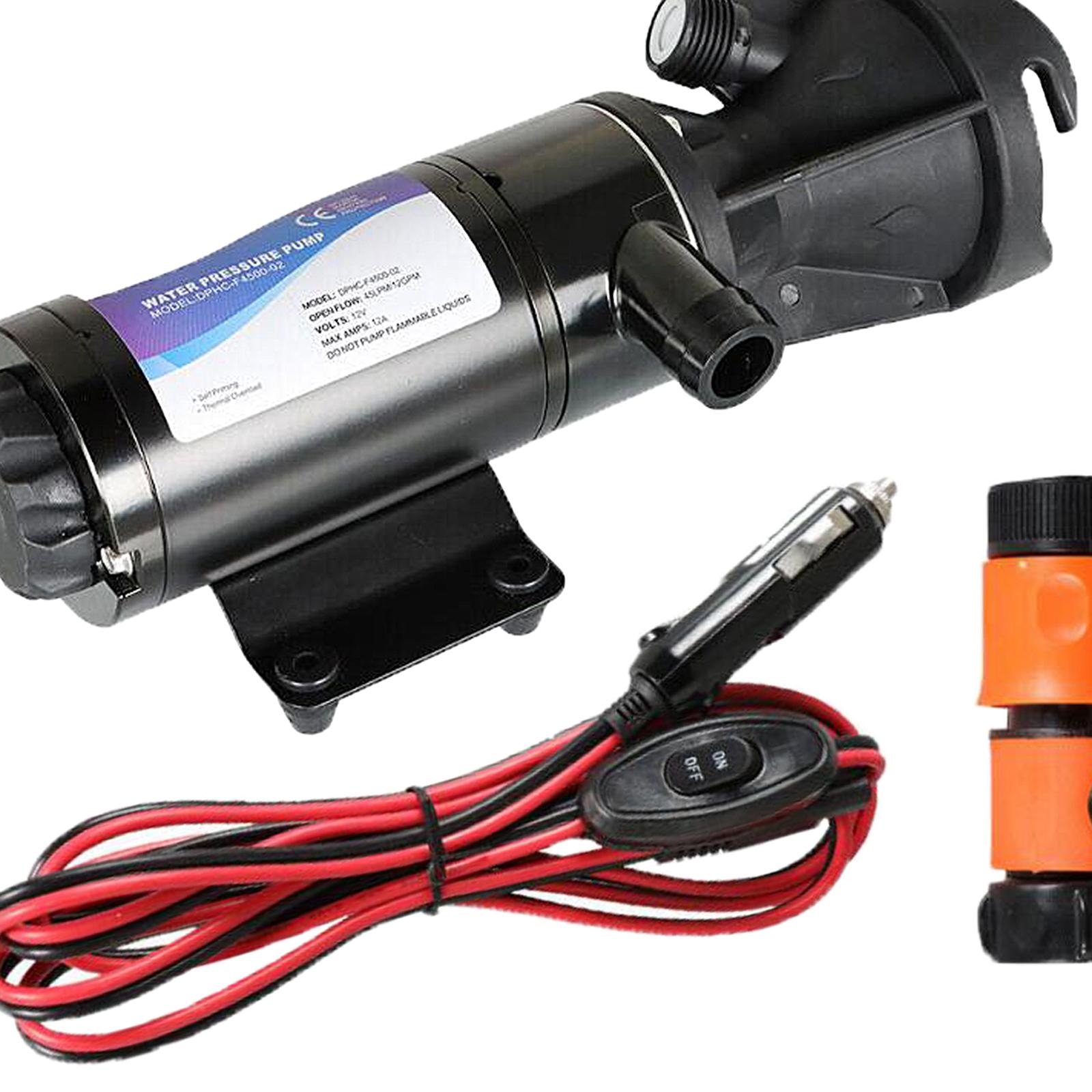 RV Macerator Pump   Chopping Waste Water Pump for Boat Marine