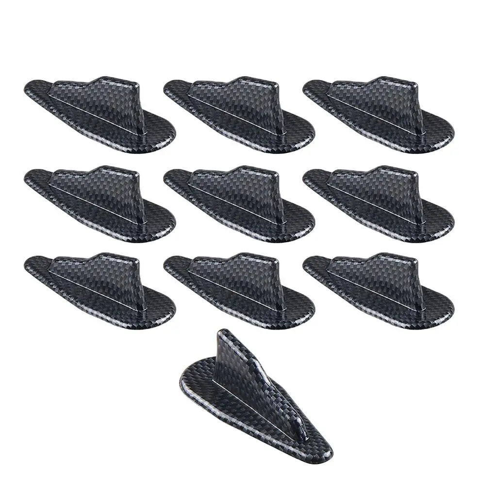 10 Pieces Air   Shark  Tail Decoration for Cars Roof