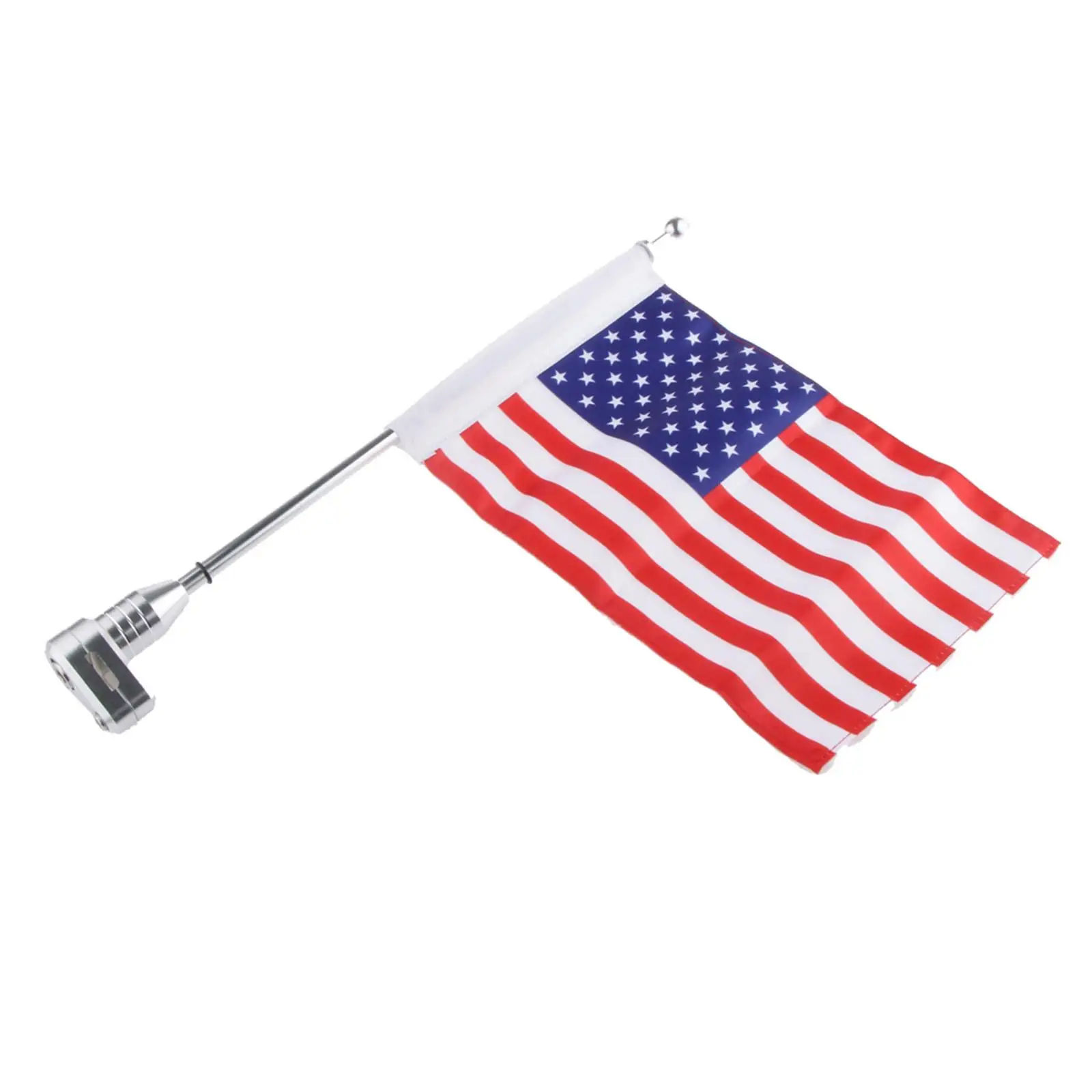 Motorcycle American With Aluminum Pole 10x6 Inch for XL883