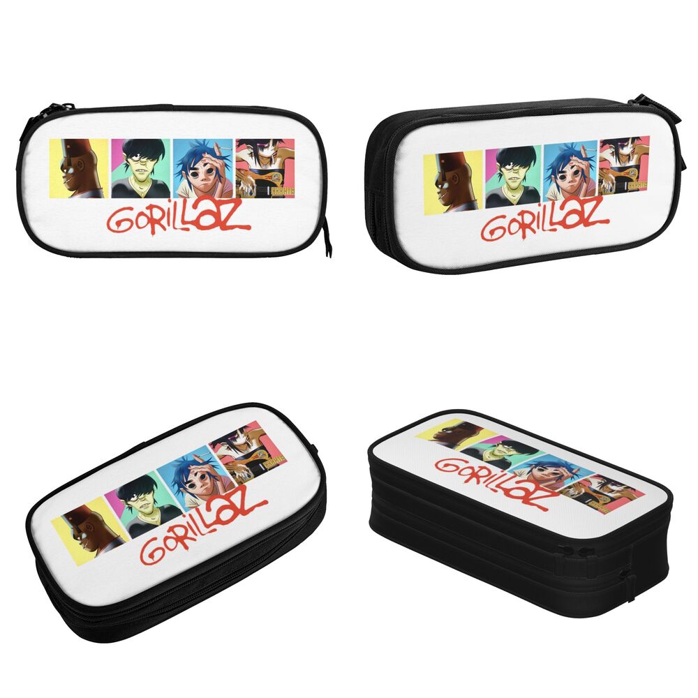 Gorillaz Classic Music Pencil Case, Pen Holder